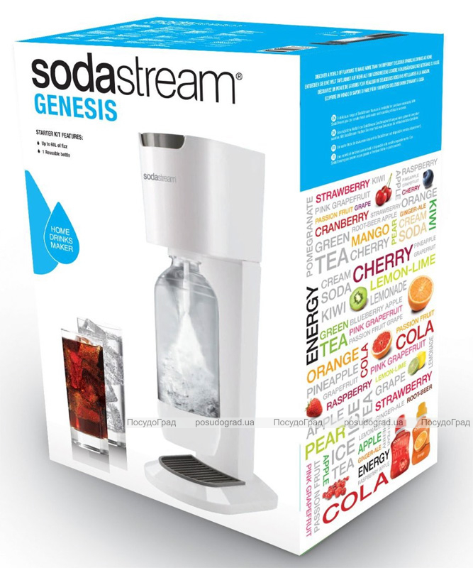Сифон (апарат для газування) SodaStream GENESIS Титан/срібло