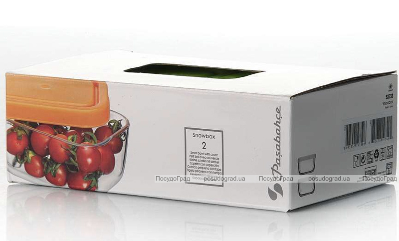 Ємність для зберігання продуктів Snow Box 420мл з прогумованою кришкою