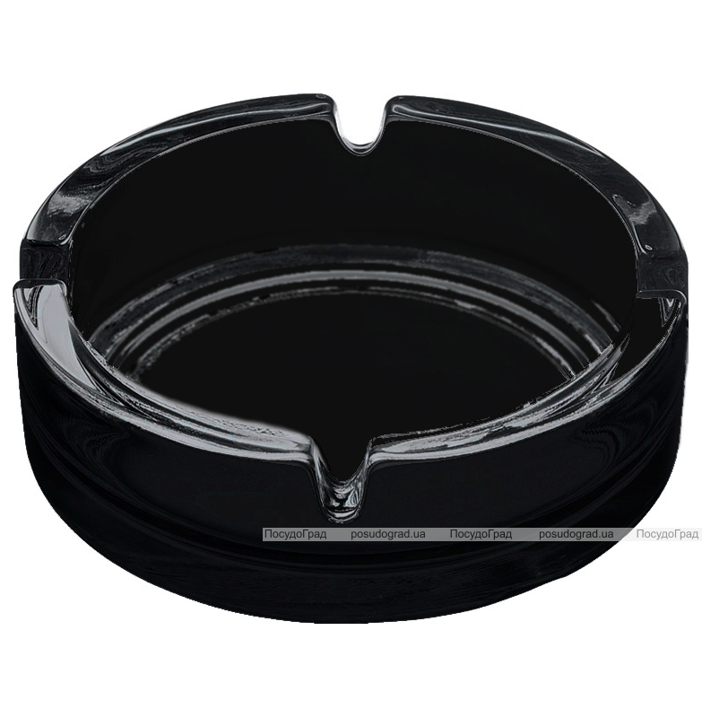 Набір попільничок круглих Ashtray Black 107мм 2шт