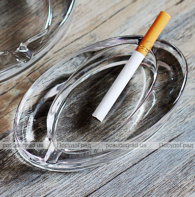 Набір попільничок овальних Ashtray 75х125мм 2шт