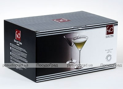 Набір фужерів для коктейлів Bar&Table Trendy Martini 300мл 6шт