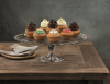 Блюдо скляне Patisserie Ø37см на нозі