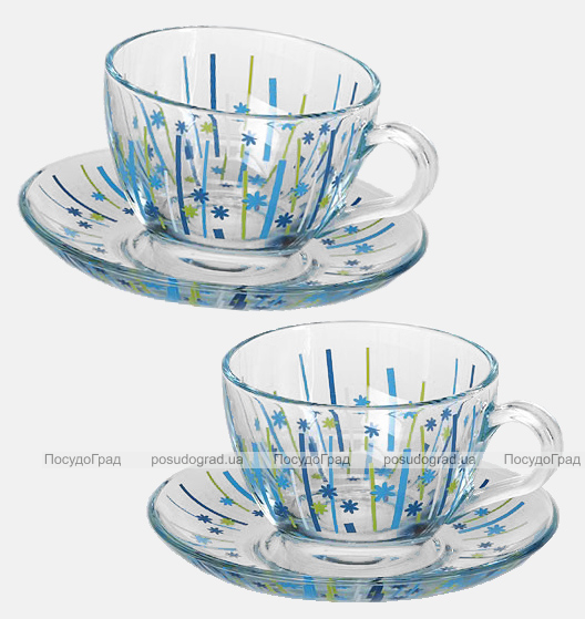 Чайний сервіз WorkShop Blue Bamboo 215мл 12 предметів