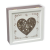 Коробка-шкатулка "Threaded Heart" для чаю та цукру, 9 секцій, 24х24см