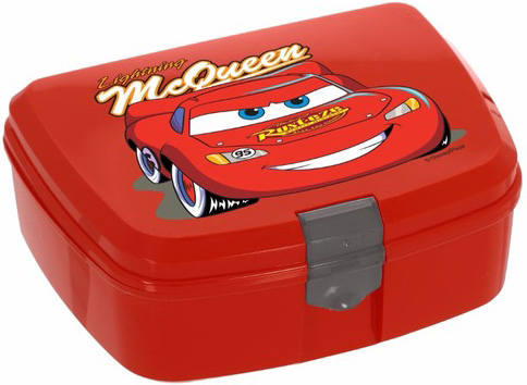 Ланч-бокс Herevin Disney Cars 17х12х7см пластик