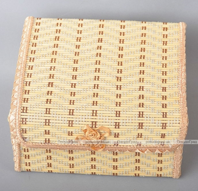 Набір 4 бамбукові шкатулки ART Bamboo-6A Матрьошка
