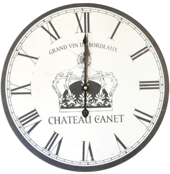 Часы настенные "Chateau Canet" Ø40см