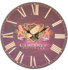 Часы настенные "Cabernet Sauvignon" Ø33.8см