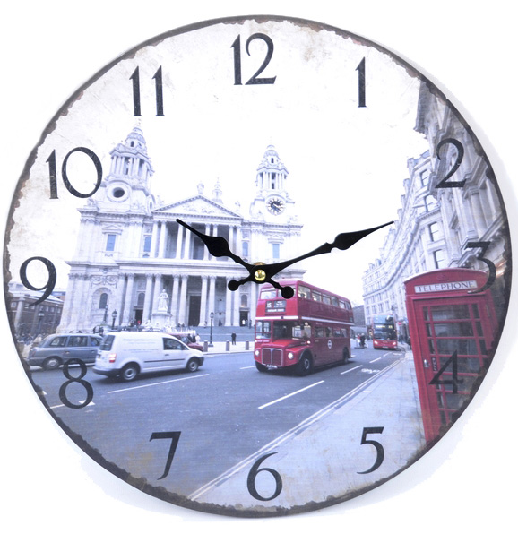 Часы настенные "England" Ø33.8см