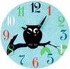 Часы настенные "Spring owl" Ø28.8см