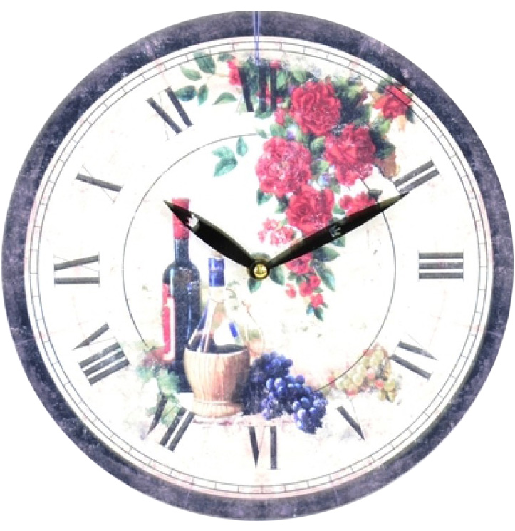 Часы настенные "Morning in Provence" Ø28.8см