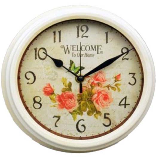 Часы настенные "Welcome to our Home" Ø23.7см