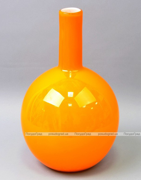 Ваза стеклянная Monophonic Bulb 37см