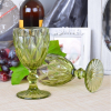 Набір 6 келихів Gothic Colored Green 250мл для вина