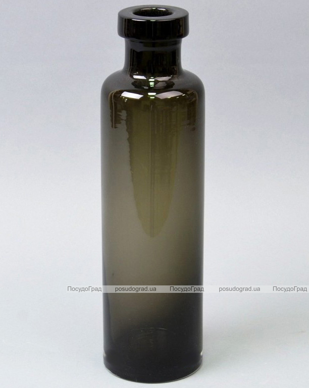 Ваза скляна Monophonic Brutal bottle 28см