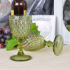 Набір 6 келихів Gothic Colored Green 200мл для вина