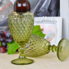 Набір 6 келихів Gothic Colored Green 375мл для вина