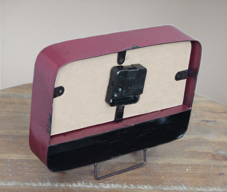 Часы настольные "Red radio" 20x26x5см