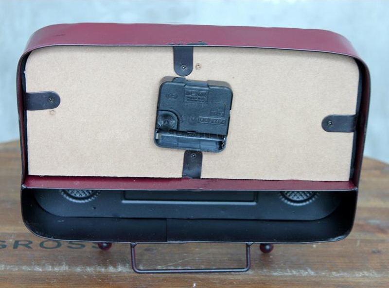 Часы настольные "Red radio" 20x26x5см