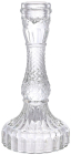 Набор 12 стеклянных подсвечников "Crystal Glass" 17см