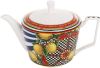 Чайник заварочный Sicilia "Limoni" (Лимоны) 650мл, фарфоровый
