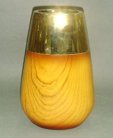 Ваза керамічна "Шик" Gold Bubble mini