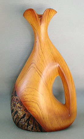 Ваза керамічна "Шик" Jug with copper
