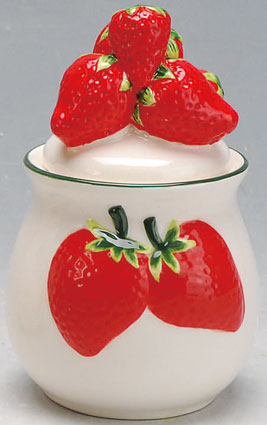 Цукорниця Strawberries-03 Ø9х16см
