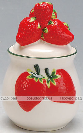 Цукорниця Strawberries-03 Ø9х16см