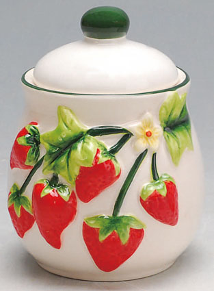 Цукорниця Strawberries-06 Ø10х13см