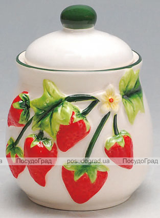 Цукорниця Strawberries-06 Ø10х13см