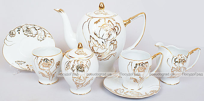 Чайный сервиз Princess Gold-C78 15 предметов