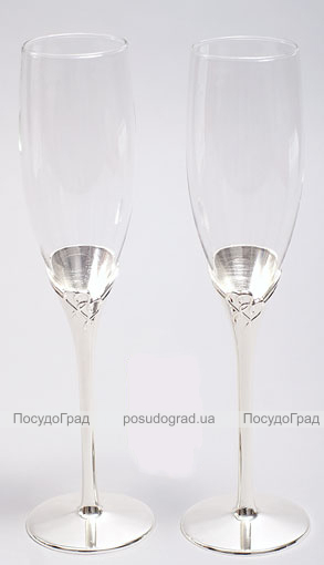 Набір фужерів для шампанського Wedding Jasmine 2шт