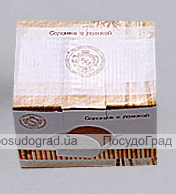 Солонка с ложкой Ceram-Bamboo Ø9см бамбуковой откидной крышкой