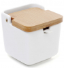 Цукорниця Ceram Bamboo 8.5х8.5х9см з відкидною кришкою і ложкою