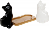 Набор для специй Nouvelle Home Котики "Инь-янь" 10.5х5.5х10.2см