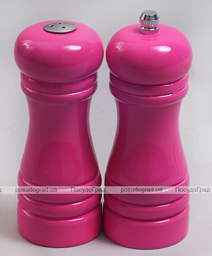 Набір Bona Spices Pink сільничка і млин 12,5см