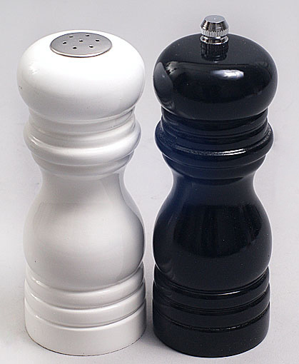 Набір Bona Spices Black&White сільничка і млин 12,5см