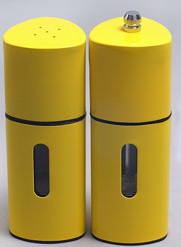 Набір Bona Spices Yellow High-Tech сільничка і млин 12,5см