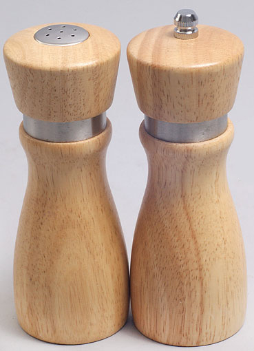 Набір Bona Spices Wood сільничка і млин 12.5см