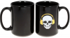 Кружка керамічна "Арт Скелет" 480мл, золотисто-білий декор