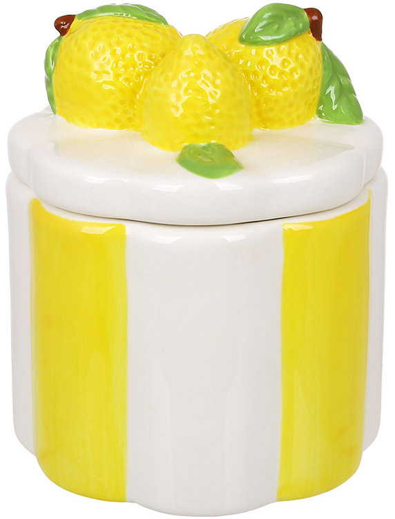 Банка керамічна "Lemon" 350мл, для сипучих продуктів
