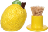 Керамічна підставка для зубочисток "Lemon" 10.3см