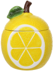 Керамічна банка для зберігання "Lemon" 700мл жовта