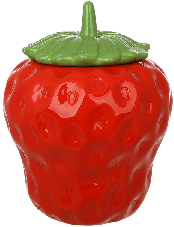 Банка керамічна "Strawberries" 1200мл для зберігання сипучих продуктів