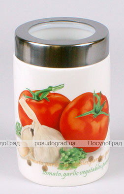 Банка Bona Tomatoes для сипучих продуктів Ø10х16см