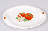 Блюдо сервировочное Bona Fresh Salad "Помидоры" овальное 30х20см