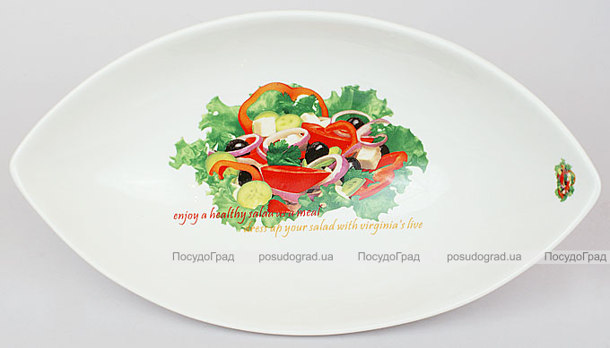 Салатник сервірувальний Fresh Salad гондола 31х17см