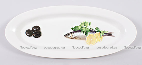 Блюдо для рыбы Sea Food 30х12см