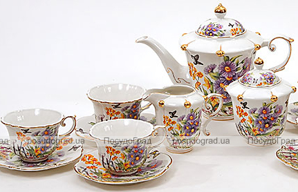 Чайный сервиз Farm Garden D09 200мл 15 предметов на 6 персон